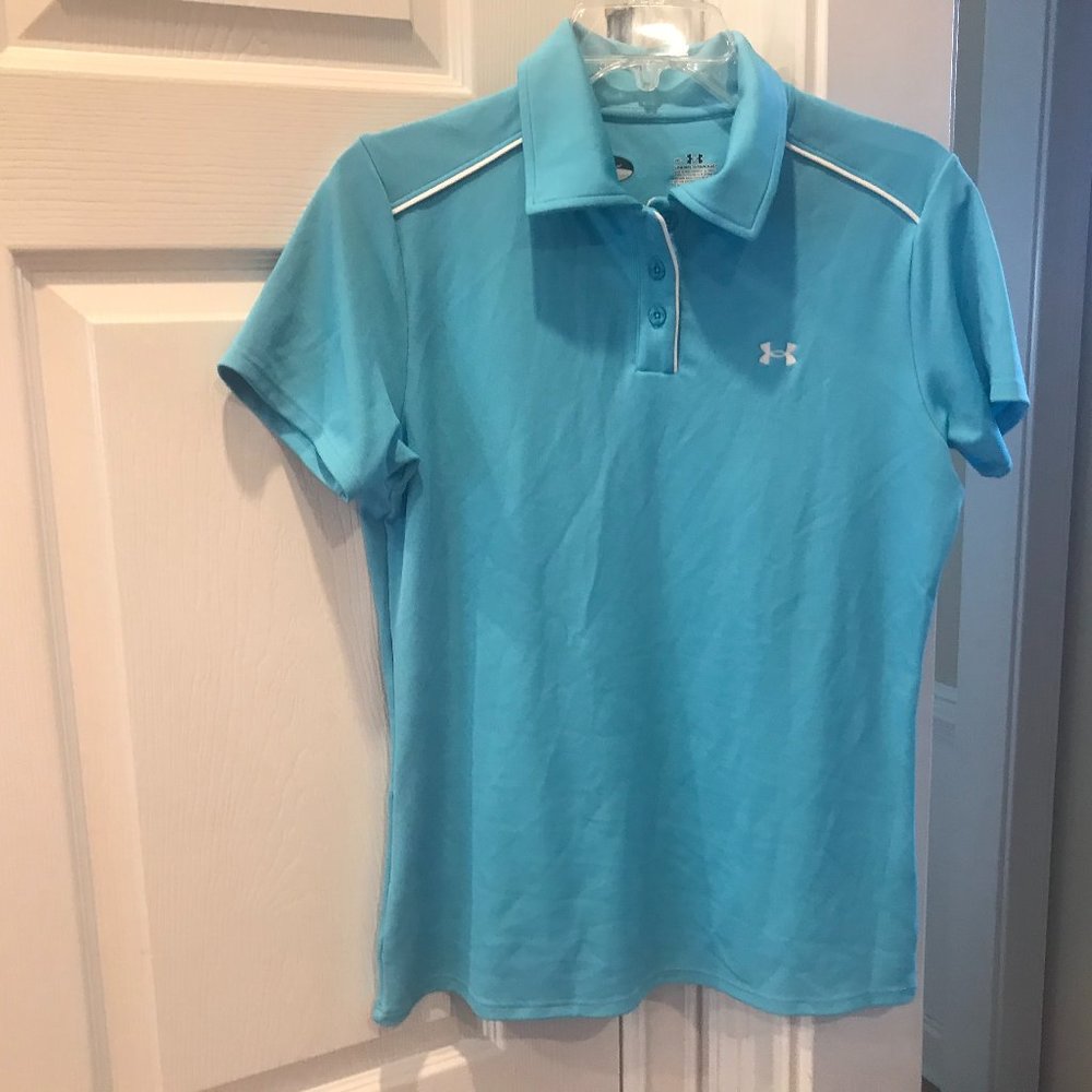 Ladies Under Armour Short Sleeve Shirt, Size M